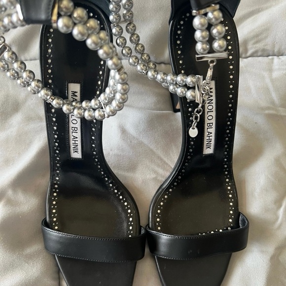 Manolo Blahnik Charona 105 Sandal NWOB - Picture 5 of 8
